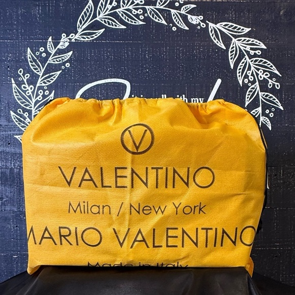 VALENTINO-Alice Rock Leather Shoulder Bag w/ Dust Bag - Picture 8 of 8